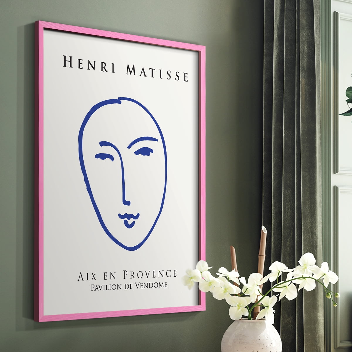 Matisse XLIX Framed Print - Solid Wood