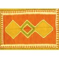 thumbnail image 1 of Ahgly Company Indoor Rectangle Oriental Yellow Traditional Area Rugs, 7' x 10', 1 of 4