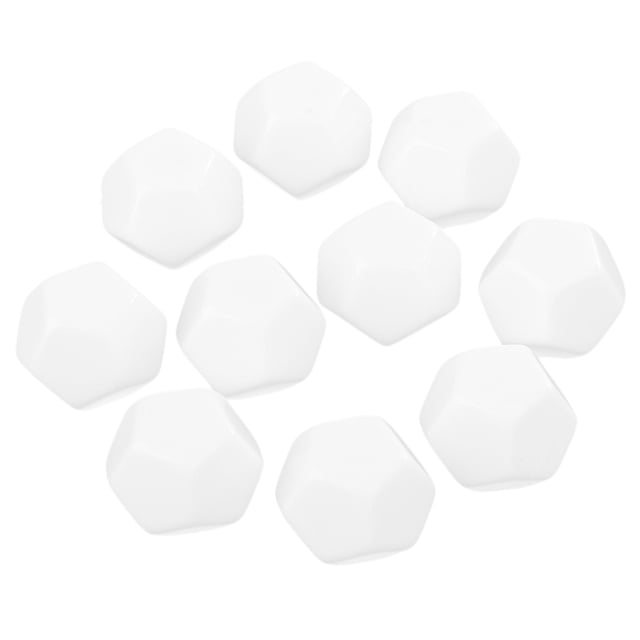 Juego de 10 dados D12 en , dado de esquina redondeada para juegos Zulema Dados D12