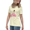 thumbnail image 3 of Bella + Canvas Women's Relaxed T-Shirt Short Sleeve Graphic Crew Neck (Citron, M), 3 of 5