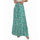 thumbnail image 1 of Pantalones Anchos de Pierna para Mujer, Pantalones Palazzo Florales Fluidos para Mujer, Pantalones Casuales de Verano de Cintura Alta. Impresión Verde XL, 1 of 8