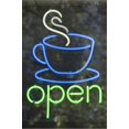thumbnail image 2 of Art.com Neon coffee shop sign Stretched Canvas Print Wall Art by Natalie Tepper, 16" x 24", 2 of 4