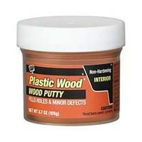 DAP Plastic Wood Putty Cherry - Fills Holes, Repairs Wood - 3.7 oz