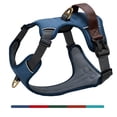 thumbnail image 6 of Pet Artist No Pull PU Leather Dog Harness, Adjustable Pet Vest with Handle, Quick Fit Easy Control Soft Padded Vest for Small Medium Large Dogs, 6 of 9