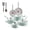 Mint Green, variant on T-fal Easy Care 18 Piece Ceramic Nonstick Cookware Set, Pots and Pans, Red