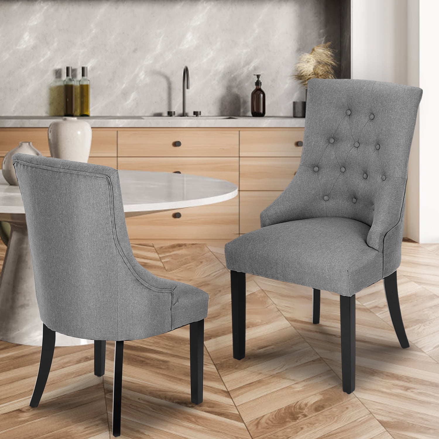KBEST Dining Chairs Set of 2 Kitchen Dining Living Room Side Chairs