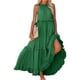 thumbnail image 1 of WILLBEST Vestidos Floreados para Mujer, Vestidos Largos de Verano para Mujer 2024, Vestido Maxi sin Mangas, Vestido Casual Fluido con Volantes de Verano Extra Grande, 1 of 3