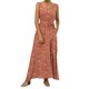 thumbnail image 4 of Txlixc Vestido de verano femenino sin mangas vestido de leopardo de cuello V profundo con bolsillos Txlixc moda, 4 of 8