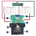 thumbnail image 3 of 2X Placa de Circuito Impreso DCB609 para Batería para 20 V 60 V FlexVolt 18650 Placa de Protección de Carga de Batería de Iones de Litio DCB612 para Bricolaje, 3 of 5