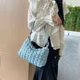 thumbnail image 4 of kkbbma under $5 Puffer Quilted Shoulder Bag for Women Puffy Bubble Tote Bag Lightweight Handbag Soft Purse, 4 of 6