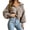 Khaki, variant on Women's Sailor Collar Sweater Lapel V Neck Ribbed Knit Pullover Long Sleeve Lightweight Coastal Casual Top Khaki S