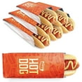 thumbnail image 2 of Printed Foil Hot Dog Bag Food Bag 3.5''x9''x1.5'' Perfect for Snack Bar, 2 of 11