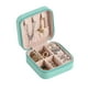 thumbnail image 1 of El organizador de joyas de viaje ofrece ganchos para collares, ranuras para anillos y un diseño de partición extraíble para satisfacer diferentes necesidades., 1 of 5