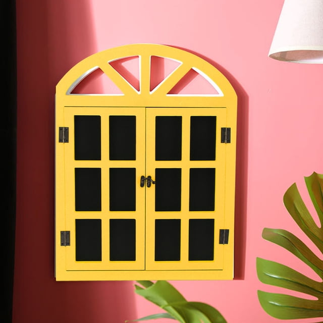 Window Chalkboard Sign,Easy Hanging Message Board for Shop Wall or Home Innovative Design Multifunctional Cover for Meter Box