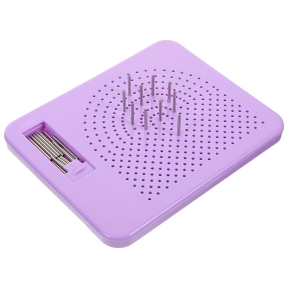 Quilling Board with Pin DIY Boards Paper Tools Borders Kit for Beginners Violet
