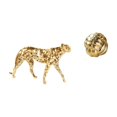 thumbnail image 1 of Elegante Escultura De Bola De Hilo Con Nudo De Guepardo, Figura De Animal única, Adorno Decorativo De Cerámica Para Centro De Mesa, Para Oficina, Hogar, Sala De Estar., 1 of 8