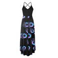 thumbnail image 4 of SMihono Robe d'Été Grande Taille pour Femmes 2023 Robes pour Femmes Été Grande Taille Manches Courtes Ample à Fleurs Longues Robes Robe d'Été Robes Boho, 4 of 4