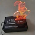thumbnail image 3 of Spider-Man Gifts 3D Night Lamp Optical Novelty Illusion Led Light Touch Control Lights 7 Color Changing Bedroom Home Decoration Visual RGB, 3 of 6
