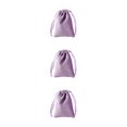 thumbnail image 1 of Youkk Super Soft Jewelry Bags Must-Have Storage Solution Easy To Drawstring Bags purple 3Set, 1 of 6