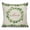 LightGreen, variant on Throw Pillow Covers 16x16 Inch, Spring Eucalyptus Leaves Decorative Pillow Cases for Couch Sofa Bed, Farmhouse Botanical Burlap Paid Cotton Linen Square Home Decor Pillowcases with Hidden Zipper