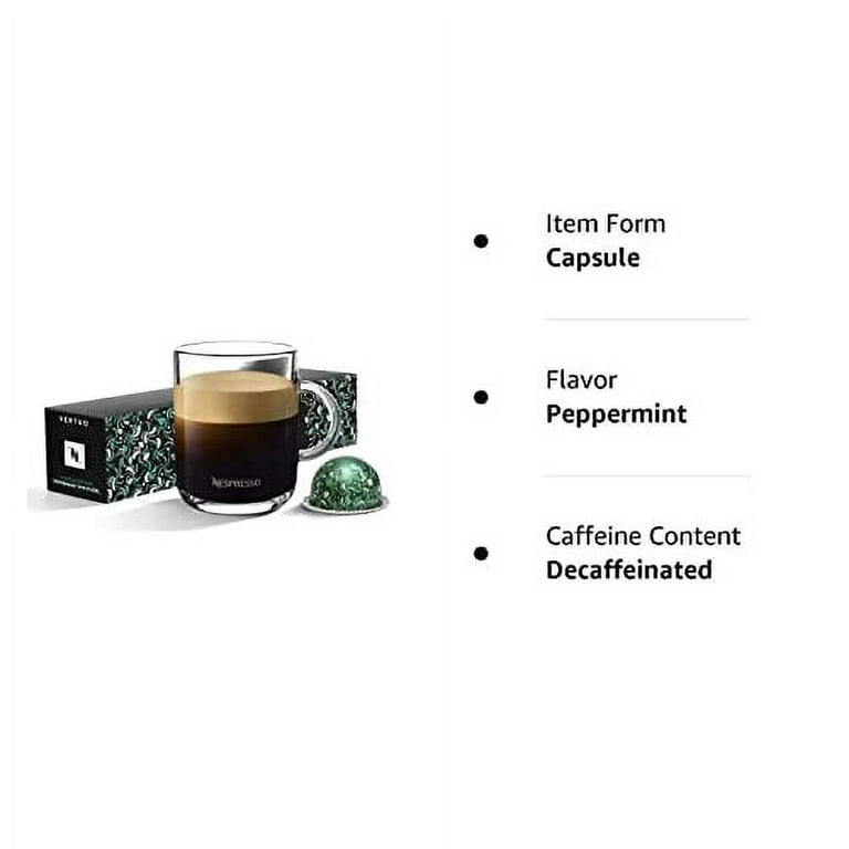 Nespresso Coffee Pods 10 Capsules 1 Sleeve Vertuoline Vertuo Line Single Serve Intenso/Double Espresso/Gran Lungo/Limited Edition All Flavors (10