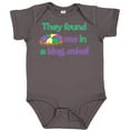 thumbnail image 3 of Inktastic They Found Me in a King Cake Boys or Girls Baby Bodysuit, 3 of 5