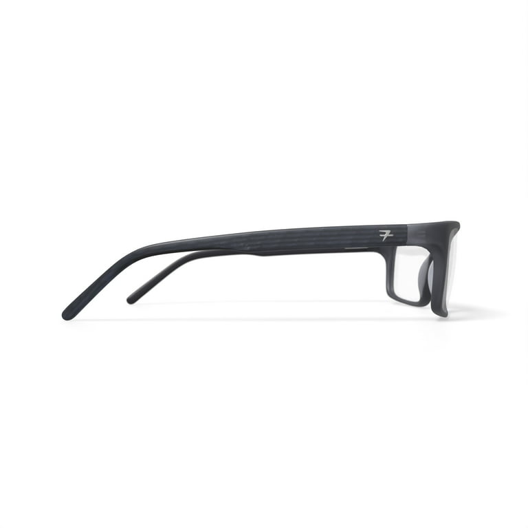 Fatheadz Men s Rectangular Eyeglasses FH 00190 Pure Grey 58 18 150 with Case Walmart