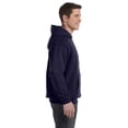 thumbnail image 3 of Hanes pour Hommes ComfortBlend EcoSmart Chandail à Capuchon en Molleton, L, Marine, 3 of 3