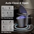 thumbnail image 6 of Los Flexi Y1 Smart Toilet with Bidet, 1000g MaP Quiet Flush, Foam Shield, 17″ ADA Height, 6 of 14