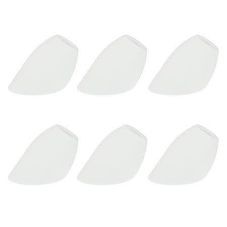 

6pcs Household Plastic Lampshade Light Cover Ceiling Light Lamp Cover White