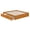 Light Toffee, variant on King Size Wood Platform Bed with Trundle - Coastal Cottage Style Bed Frame - Light Toffee Finish