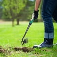 thumbnail image 5 of HCBY Stainless Steel 5-Tooth Weeding Tool, Handheld Garden Cultivator with Hook, Rust-Resistant Metal Weeder for Flower Beds, Ergonomic Small Shovel for Planting Vegetables, 5 of 5
