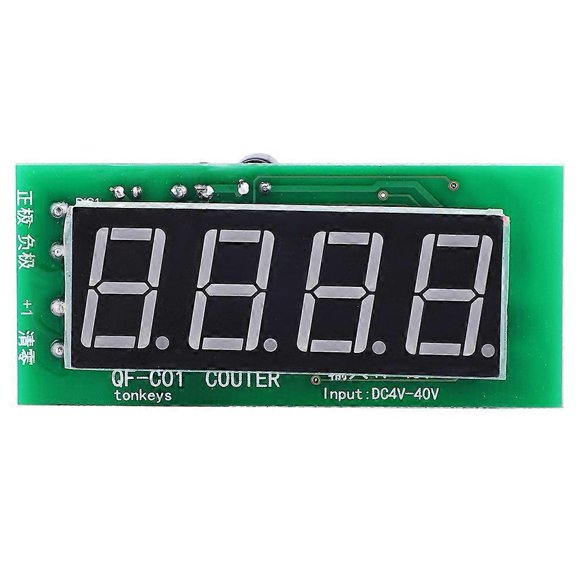 Module de Comptoir Haute Qualité Affichage Numérique 4 Chiffres avec Fonction Mémoire QF C04 DC4-40V_Perfect Gift