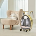 thumbnail image 4 of HLONK New Pet Luggage Transparent Bag Trolley Box Large Capacity Pet Cart Large Capacity Pet Cart Trolley Box  Newly Designed Transparent Pet Luggage Bag, 4 of 5