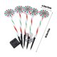thumbnail image 4 of Juego de 5 luces solares navideñas para exteriores, 8 modos de iluminación LED con forma de bastón de caramelo, impermeables, para patio, jardín, césped y decoración navideña., 4 of 9