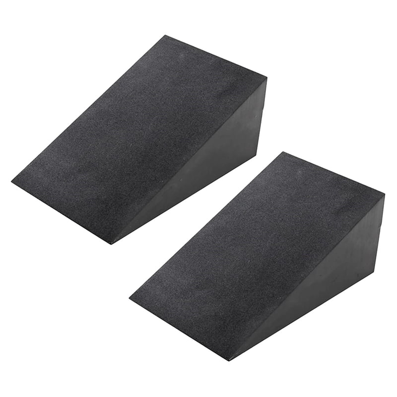 2 Pcs Mats, Adjustable Squat Ramp, Incline Board Strength for Squat and