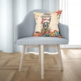 thumbnail image 3 of Merry Christmas Santa Belgian Malinois Scarf Twinkling Lights Xmas Holiday Pillow Cushion Double Sided Sheepdog Dog Lover Gifts Throw Pillow - 00022, 3 of 4