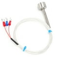 thumbnail image 1 of Thermistor Probe, Stainless Steel Super Suction Temperature Sensor Waterproof  For Boiler For Compression Pump For Storage For Pump Motor  3meters, 1 of 8