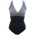 thumbnail image 3 of Traje de baño Traje de baño con cuello en V Push Up Swim Traje de baño de moda, 3 of 3