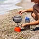 thumbnail image 4 of Kit de utensilios de cocina para acampar, cacerola de alúmina dura para exteriores, juego de ollas para viajes de Picnic (naranja) Likrtyny Para estrenar, 4 of 6