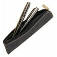 thumbnail image 5 of Students Stationery Pouch Zipper Bag,Happon 2 Pcs Cosmetic Makeup Bag, Stationery Pouch Bag, Leather Small Pencil Pouch for Pens, Pencils, Markers, 5 of 7