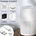 Air Purifier For Home Bedroom Tabletop Pet Room Car Air Purifier With