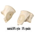 thumbnail image 4 of 1  protectoras para el dolor de juanetes de tela para hombre acolchadas de silicona shamjiam Soporte de hallux valgus, 4 of 9