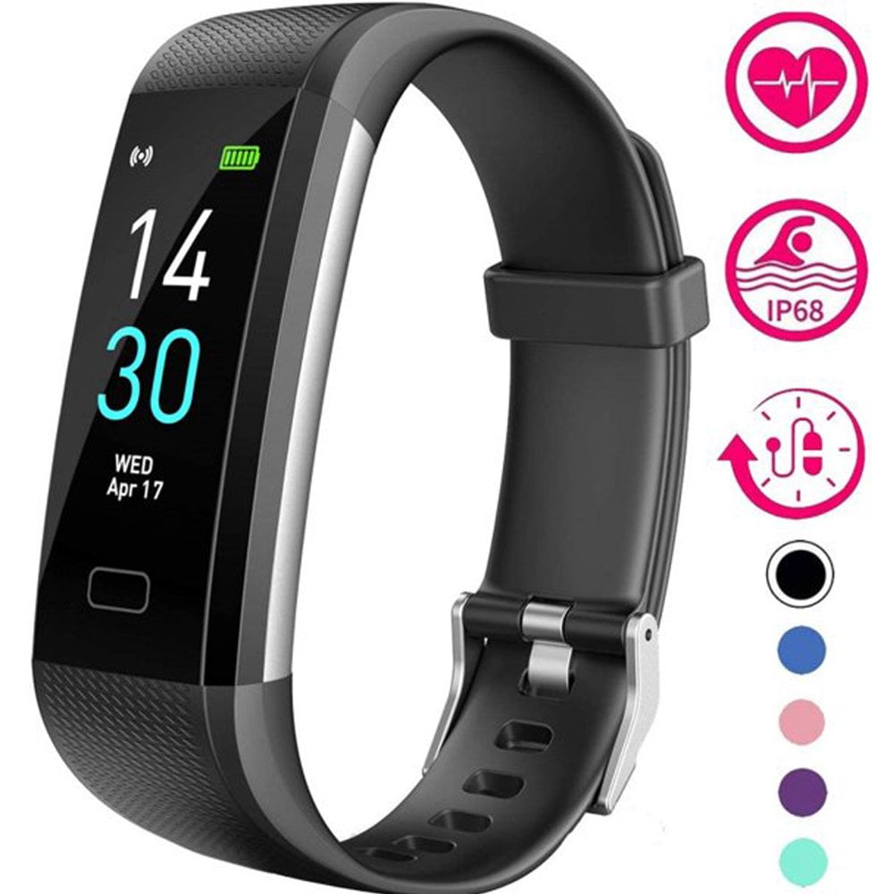 FREELIVING Fitness Tracker HR, Pedometer, Sleep Monitor, Vibrating Alarm, Smart Reminder, Remote Control Selfie, Health Monitoring, Exercise Tracking, Sleep Analysis