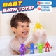 thumbnail image 3 of Juguetes de baño para bebés Richtim Robot con ventosa, 6 unidades, 3 of 9