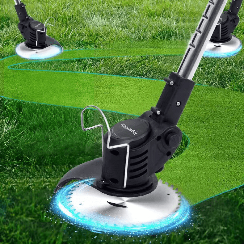 Higornetic  Cordless String Trimmer, Electric Weed Eater, 3 in 1 Weed Wacker, 3 Function Blades Electric Brush Cutter