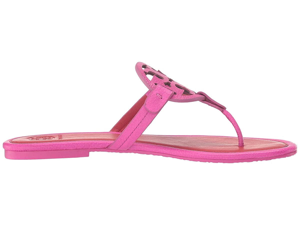 tory burch hot pink miller sandal