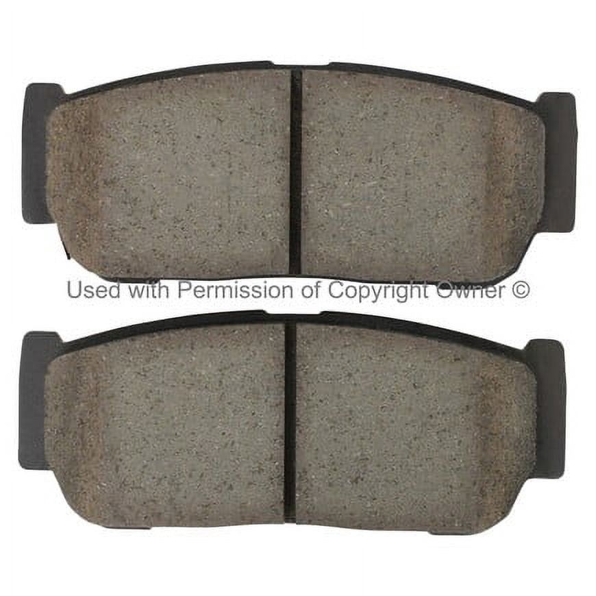 Mpa Electrical 1003-0954C Quality Built Black Series Ceramic Brake Pads W/