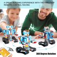 thumbnail image 2 of braveheart Kids Remote Control Building Blocks Robots Educational Science Kits Toys Learning Science Building Toys, 2 of 6
