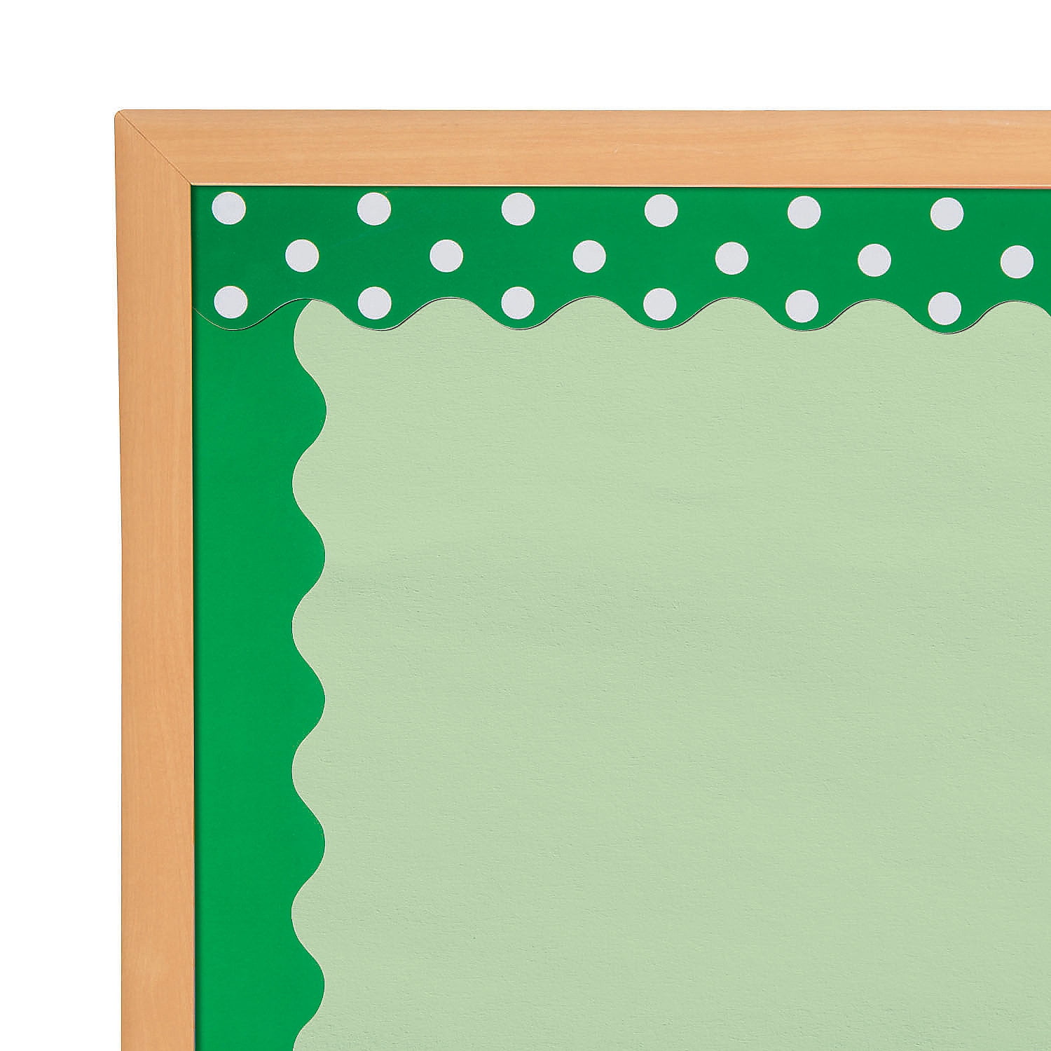 Green - 2 Sided Scalloped Bb Border - Educational - 12 Pieces - Walmart.com
